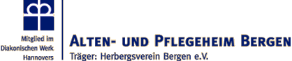 Alten- und Pflegeheim Bergen, Träger: Herbergsverein Bergen e.V., Mitglied im Diakonischen Werk Hannovers