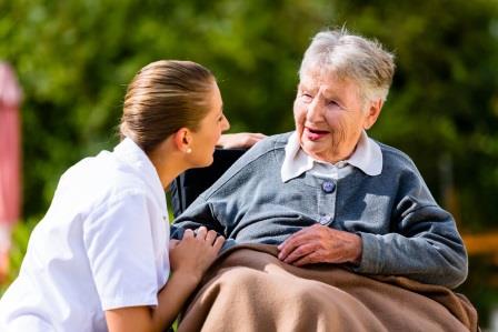 Pflege im Alten- und Pflegeheim in Bergen